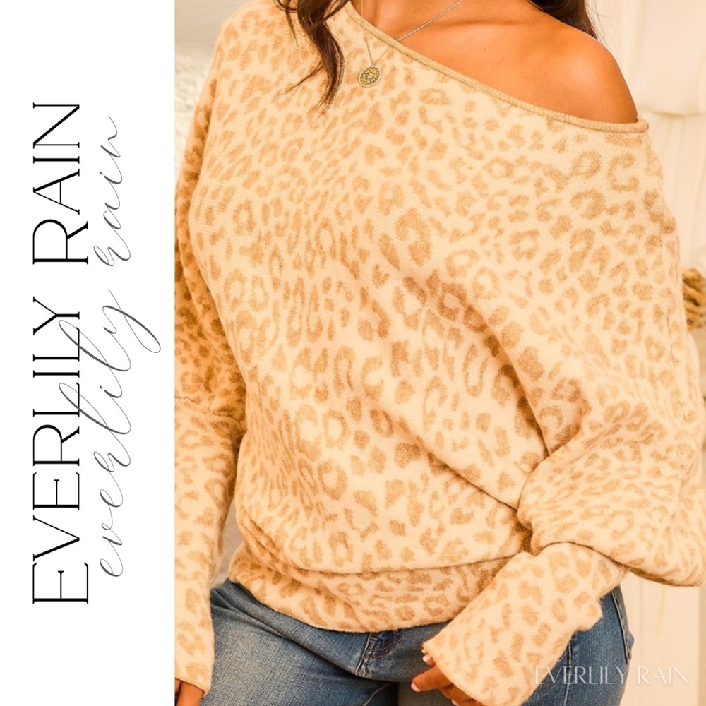 Gorgeous Leopard Print Sweater - Picture 8 of 9
